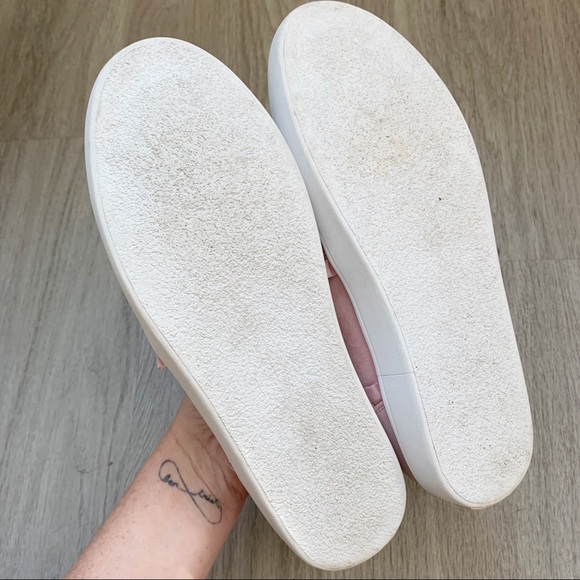 Kate Spade | Pink Ruffle Suede Sneakers Sz. 9M - Picture 7 of 8